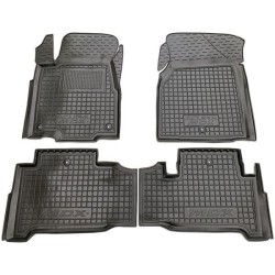 Килимки в салон Acura MDX 2006-2013 гумові, чорні (AVTO-Gumm)