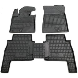 Килимки в салон Kia Sorento 2009-2013 гумові, чорні (AVTO-Gumm)