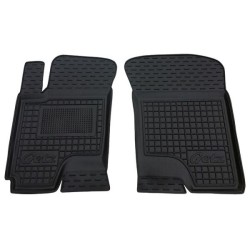 Килимки передні Hyundai Getz 2002-2011 гумові, чорні (AVTO-Gumm)