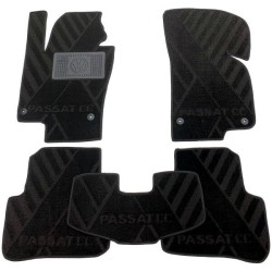 Текстильні килимки в салон Volkswagen Passat CC 2008- (X) AVTO-Tex