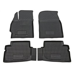 Килимки в салон Toyota Corolla 2007-2013 седан гумові, чорні (AVTO-Gumm)