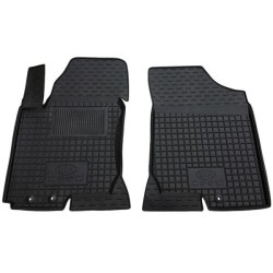 Килимки передні Kia Ceed 2006-2012 гумові, чорні (AVTO-Gumm)