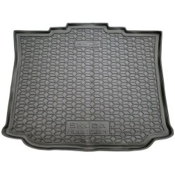 Килимок в багажник Skoda Roomster 2006- гумовий, чорний (AVTO-Gumm)