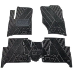 Текстильні килимки в салон Audi Q7 2005-2015 (X) сірі AVTO-Tex