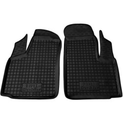 Килимки передні Fiat Doblo 2000-2009 гумові, чорні (AVTO-Gumm)