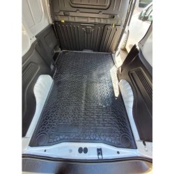 Килимок в багажник Fiat Doblo 2023- з 2 частин, Cargo, довга база гумовий, чорний (AVTO-Gumm)