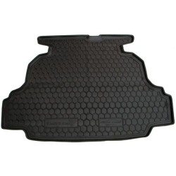 Килимок в багажник Geely Emgrand (EC7) 2011- седан гумовий, чорний (AVTO-Gumm)
