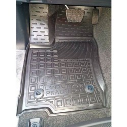 Килимки в салон Toyota Land Cruiser Prado (j250) 2024- гумові, чорні (AVTO-Gumm)