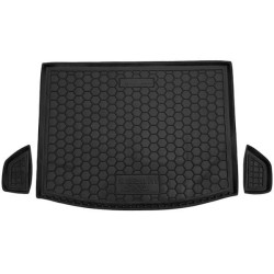 Килимок в багажник Suzuki SX4 2014- верхня полиця гумовий, чорний (AVTO-Gumm)