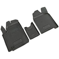 Килимки в салон Citroen Jumpy 2007-/Fiat Scudo 2007-/Peugeot Expert 2007- 1.6 гумові, чорні (AVTO-Gumm)