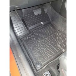 Килимки в салон Geely Coolray 2022- гумові, чорні (AVTO-Gumm)