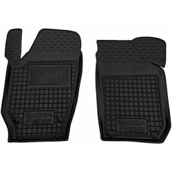 Килимки передні Skoda Fabia 2 2007-2015 гумові, чорні (AVTO-Gumm)