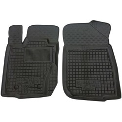 Килимки передні Renault Duster 4WD 2010-2014 гумові, чорні (AVTO-Gumm)