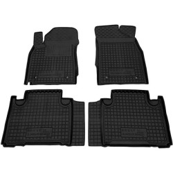 Килимки в салон Geely Emgrand X7 2013- гумові, чорні (AVTO-Gumm)
