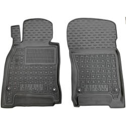 Килимки передні Infiniti M/Q70 2010- гумові, чорні (AVTO-Gumm)