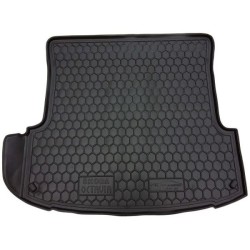 Килимок в багажник Skoda Octavia Tour 1996-2010 ліфтбек гумовий, чорний (AVTO-Gumm)