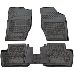 Килимки в салон Citroen C4 2004-2010 гумові, чорні (AVTO-Gumm)