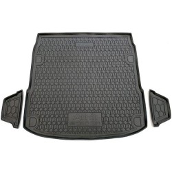 Килимок в багажник Audi E-Tron 2020- Sportback гумовий, чорний (AVTO-Gumm)