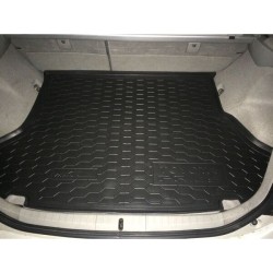 Килимок в багажник Toyota Prius 2010-2014 гумовий, чорний (AVTO-Gumm)