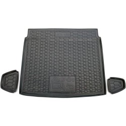 Килимок в багажник Audi Q3 2020- нижня полиця гумовий, чорний (AVTO-Gumm)