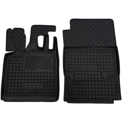 Килимки в салон Smart Fortwo 450 1998-2006 гумові, чорні (AVTO-Gumm)