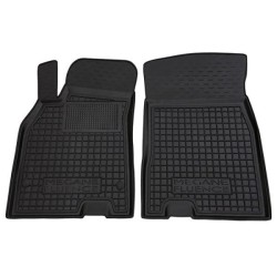 Килимки передні Renault Megane 3 2009- хетчбек гумові, чорні (AVTO-Gumm)