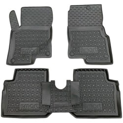 Килимки в салон Smart Forfour 454 2004- гумові, чорні (AVTO-Gumm)