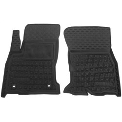 Килимки передні Toyota Hilux 2016- гумові, чорні (AVTO-Gumm)