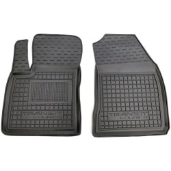 Килимки в салон Ford Courier 2015- 1+1 гумові, чорні (AVTO-Gumm)