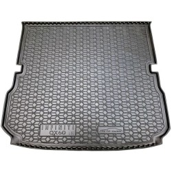 Килимок в багажник Infiniti JX/QX60 2012- 7 місць гумовий, чорний (AVTO-Gumm)