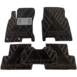 Текстильні килимки в салон Nissan Qashqai 2007- (X) AVTO-Tex