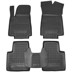 Килимки в салон Citroen C3 Aircross 2025- ДВЗ гумові, чорні (AVTO-Gumm)
