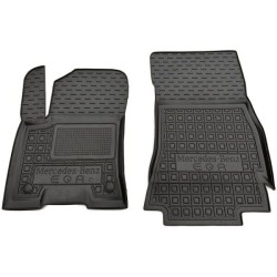 Килимки передні Mercedes EQA (H243) 2021- гумові, чорні (AVTO-Gumm)