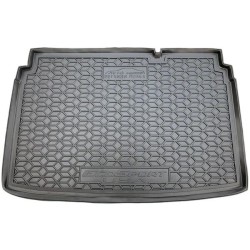 Килимок в багажник Ford EcoSport 2015- USA, верхня полиця гумовий, чорний (AVTO-Gumm)