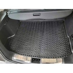 Килимок в багажник Geely Atlas Pro 2020- Premium гумовий, чорний (AVTO-Gumm)