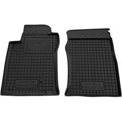 Килимки передні Toyota Land Cruiser Prado 120 2002-2009 гумові, чорні (AVTO-Gumm)