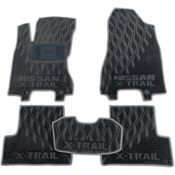Текстильні килимки в салон Nissan X-Trail (T31) 2007- (V) сірі AVTO-Tex