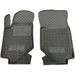 Килимки передні Citroen C4 2021- ДВЗ гумові, чорні (AVTO-Gumm)