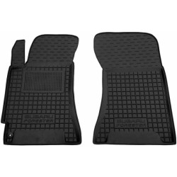 Килимки передні Subaru Forester 2 2002-2008 гумові, чорні (AVTO-Gumm)