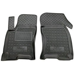 Килимки передні Ford Mondeo 3 2000-2007 гумові, чорні (AVTO-Gumm)