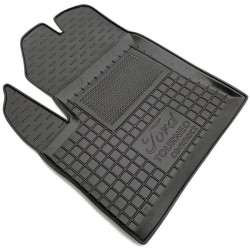 Килимок водійський Ford Connect 2002-2012 довга база гумовий, чорний (AVTO-Gumm)