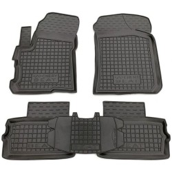 Килимки в салон Chery Beat 2011- гумові, чорні (AVTO-Gumm)