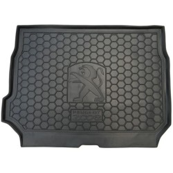 Килимок в багажник Peugeot 2008 2014-2019 гумовий, чорний (AVTO-Gumm)