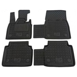 Килимки в салон BMW i3 2013- гумові, чорні (AVTO-Gumm)