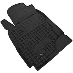 Килимок водійський Mitsubishi Outlander 2003-2007 АКПП гумовий, чорний (AVTO-Gumm)