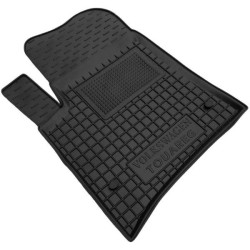 Килимок водійський Volkswagen Touareg 2002-2010 гумовий, чорний (AVTO-Gumm)