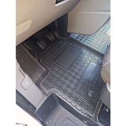 Килимки в салон Volkswagen T7 2022- 1+2 гумові, чорні (AVTO-Gumm) Килимки в салон Volkswagen T7 2022- 1+2 гумові, чорні (AVTO-Gumm)