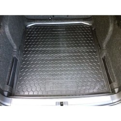 Килимок в багажник Skoda SuperB 2015-2023 універсал, без органайзера гумовий, чорний (AVTO-Gumm)