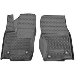 Килимки передні Toyota Land Cruiser Prado (j250) 2024- гумові, чорні (AVTO-Gumm)