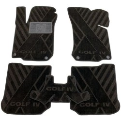 Текстильні килимки в салон Volkswagen Golf 4 1998- (X) AVTO-Tex